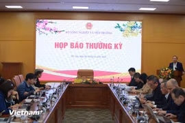 农业与环境部于1月6日下午举行例行新闻发布会。图自Vietnam+
