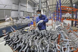 在统一股份公司生产自行车。图自越通社