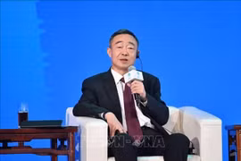中国广西壮族自治区南宁市委副书记、市长侯刚。图自越通社