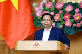 范明政总理。图自越通社