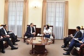 会见现场。图自越南外交部