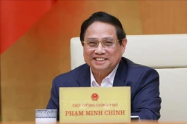 越南政府总理范明政。图自越通社