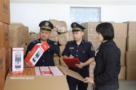 河内同步开展打击假冒伪劣和知识产权侵权行为。图自越通社