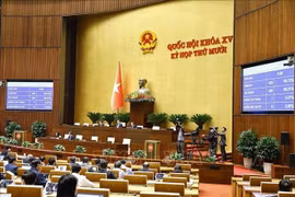 会议现场。图自越通社