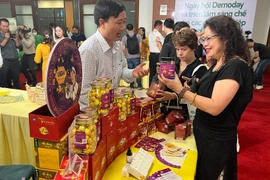 “一乡一品”产品受消费者青睐。图自越通社