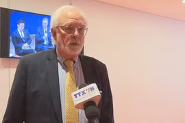 美国前驻越南大使戴维·希尔。图自越通社