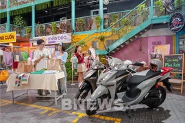 Vision——本田越南每月最畅销的踏板车车型。图自越通社