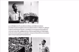 柬埔寨CEN新闻网发表题为《胡志明主席——越南民族英雄》的文章。图自越通社