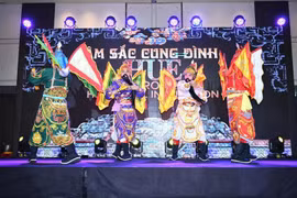 顺化宫廷雅乐在活动中进行表演。图自旅游总局