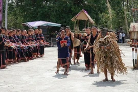 西原锣钲文化空间于2005年被联合国教科文组织认定为人类口述和非物质文化遗产杰作，是嘉莱省的骄傲。图自越通社