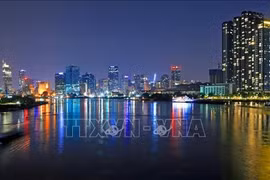 胡志明市的一角。图自越通社