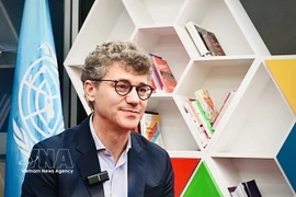 联合国教科文组织（UNESCO）驻越首席代表乔纳森·贝克。图自越通社