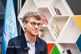 联合国教科文组织（UNESCO）驻越首席代表乔纳森·贝克。图自越通社