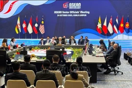 会议现场。图自越通社