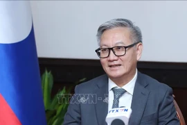 老挝外交部长通沙万·丰威汉。图自越通社