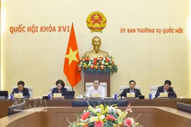 会议现场。图自越通社