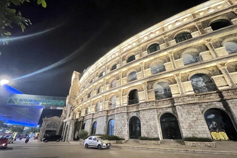 富国日落小镇的一角。图自越通社