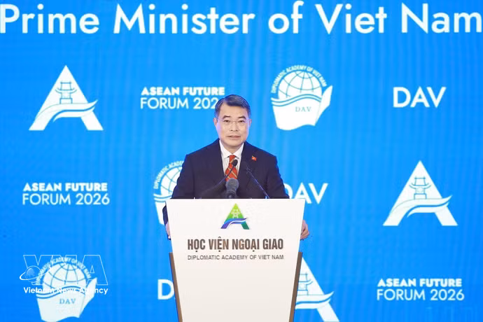 越南政府总理黎明兴出席第三届东盟未来论坛并发表重要演讲。图自越通社