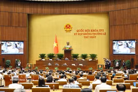 会议场景。图自越通社
