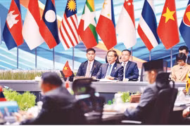 越南代表团出席2025年7月在马来西亚举行的东盟-英国会议。图自外交部