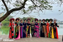 资料图：首都河内已经成为四面八方游客喜爱的目的地。图自Vietnam+