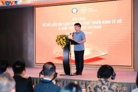 国家数据协会秘书长陶德赵。图自越南之声