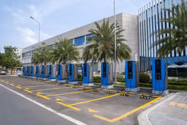 Vingroup将在金沙萨构建大规模电动汽车充电站网络。图自vietnamnet.vn