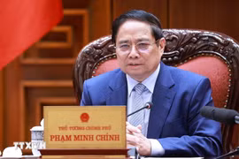 越南政府总理范明政。图自越通社