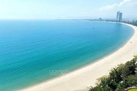 宁储海滩。图自越通社