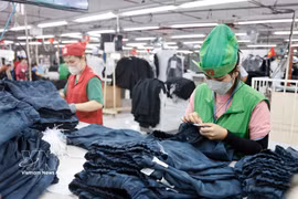 出口服装业是拉动经济增长的重要行业之一。图自越通社