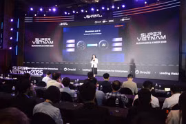 2025年越南区块链技术和人工智能周场景。图自越通社