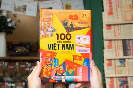 《越南值得骄傲的100件事》值纪念越南南方解放、国家统一51周年之际出版发行。图自《人民报》