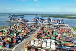 资料图：2025年越南有望以6.6%的增速领跑东亚—太平洋地区。图自越通社