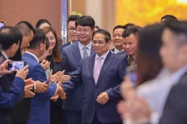 政府总理、越共中央政治局关于发展私营经济的第68-NQ/TW号决议国家指导委员会主任范明政。图自互联网