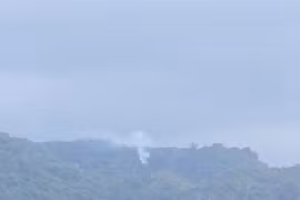 事故发生地。图自越通社