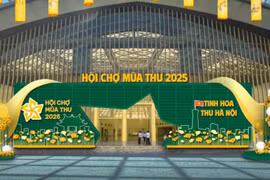 2025年秋季博览会定于10月20日至11月5日在越南国家展览中心举行。图自vneconomy.vn