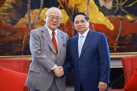 越南政府总理范明政会见来越出席越日地方间合作论坛的日本各县领导