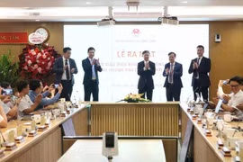 越南科技交易所启动仪式。图自越通社