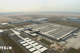 位于平阳省新鸳市VSIP3工业园区的13亿美元乐高工厂。图自越通社
