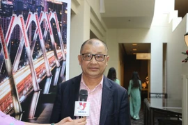 越南祖国阵线中央委员会委员、澳大利亚越南企业家协会主席、海外越南企业家协会副主席陈伯福。图自越通社
