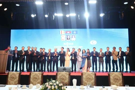 越柬企业协会2025-2029年任期委员会。图自越通社