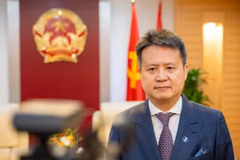 世界知识产权组织总干事邓鸿森。图自越通社