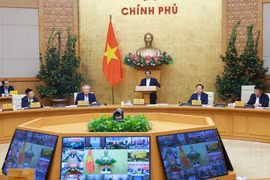 范明政总理主持政府2026年1月份例行会议。图自越通社