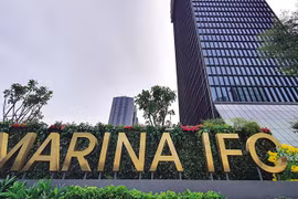 越南国际金融中心是一个自由市场，为各银行提供许多经营机会。图自《投资报》