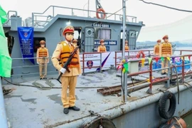 越南政府总理批准在全国范围内建设人民公安港口码头体系投资方案。图自越通社