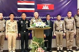 双方举行新闻发布会，公布会议结果。图自互联网