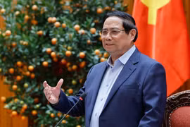 范明政总理发言。图自《政府报》