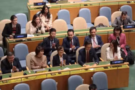 越南再次高票当选2026—2028年度联合国人权理事会成员。图自越通社