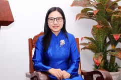 胡志明市友好组织联合会主席何清。图自胡志明市友好组织联合会