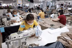 2026年前7个月，纺织服装出口总额达270亿美元。图自越通社
